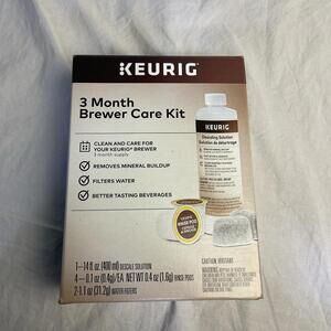 KEURIG 3 MONTH BREWER CARE KIT - New